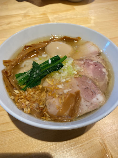 「特製塩らぁ麺」@支那そばや 鳥栖の写真