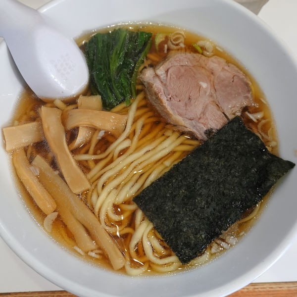 「朝らぁめん 490円」@らぁめん ほりうち 新橋店の写真