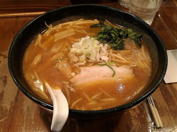 「味噌そば(830円)」@函館らーめん 大門の写真