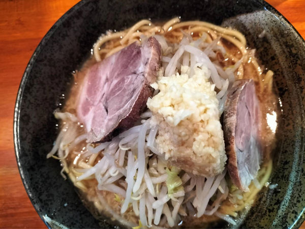 「ラーメン」@ラーメン梅 梅島店の写真