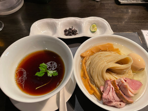 「特選昆布水の淡麗つけ麺 醤油」@KaneKitchen Noodlesの写真