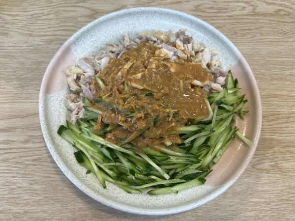 「中村さんの冷やし中華1000円」@らーめん 安べえの写真