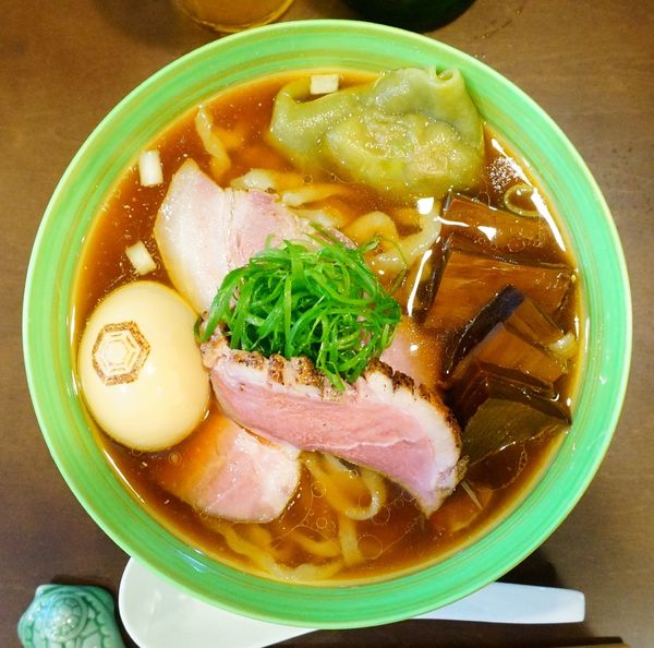 「特製手打中華蕎麦（醤油）＋マシめんま＋えらべるお酒」@手打麺祭 かめ囲の写真