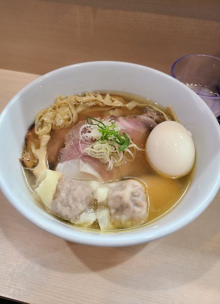 「特製塩中華そば¥1250」@手揉み中華そば 中村の写真