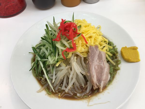 「冷やし中華」@博多天神 新橋1号店の写真