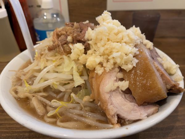 「ラーメン中」@男気らーめん アカギの写真