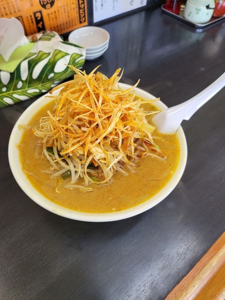 「ねぎ味噌らーめん」@萬馬軒 諏訪店の写真