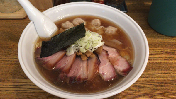 「チャーシューワンタンメン 1200円 大盛100円」@支那ソバ おさだの写真