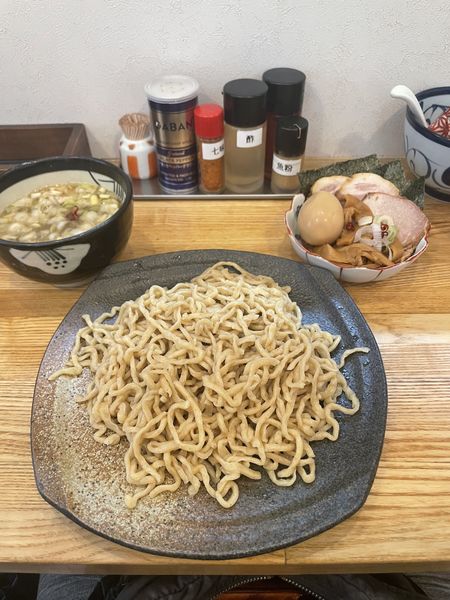 「特製つけそば」@中華そば専門 とんちぼの写真