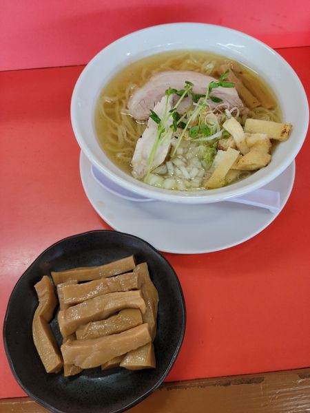 「白醤油 中華そば」@麺や 松辰の写真