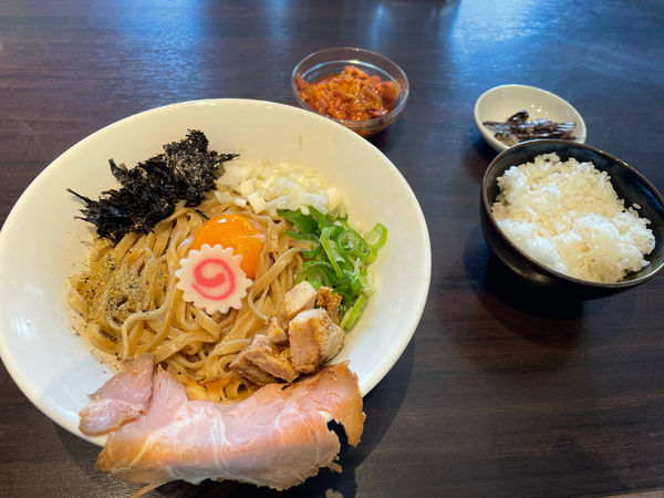 「汁なしニボ玉」@らーめん ちゃん亭の写真