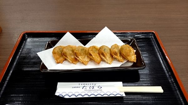 「おつまみギョーザ」@お食事処 たばら食堂の写真