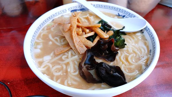 「味噌・ダブル・メンマ  ￥1,050」@ラーメン マキタの写真