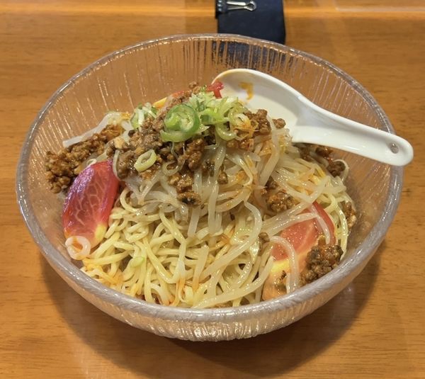 「冷し担々麺」@ラーメン柵柵の写真