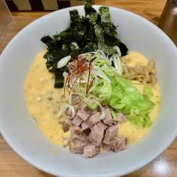 納豆まぜそば（冷：中太麺）
