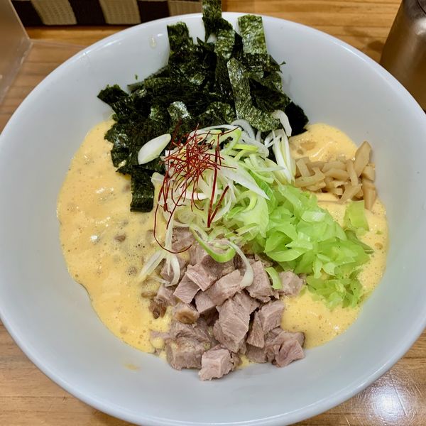 納豆まぜそば（冷：中太麺）