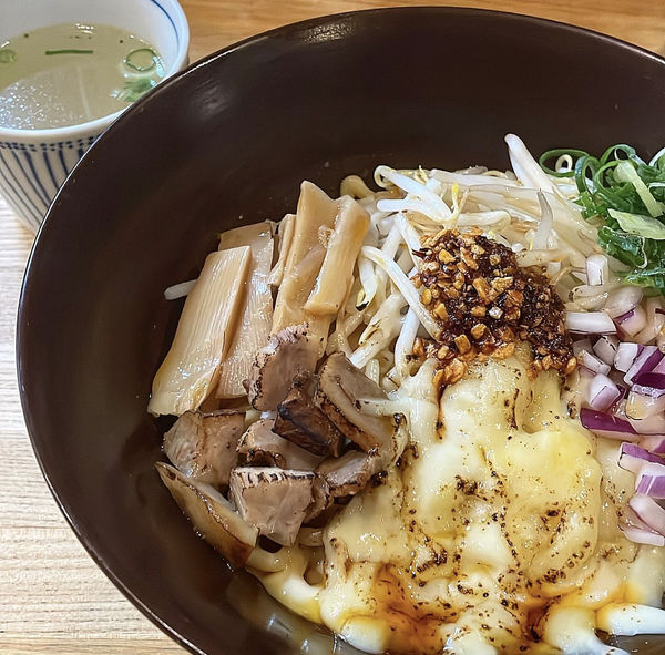 「味噌チーズまぜそば」@まぜそば 凜々亭 郡山本店の写真