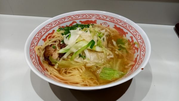 「醬油ラーメン」@お食事処 楽の写真