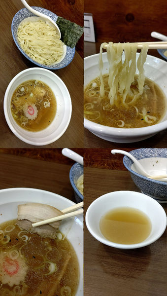 「『塩つけ麺+大盛(¥750+110)』」@中華そば ふうみどうの写真