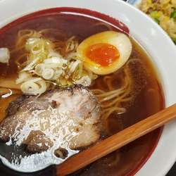 醤油ラーメン＋半チャーハン（Aランチ）