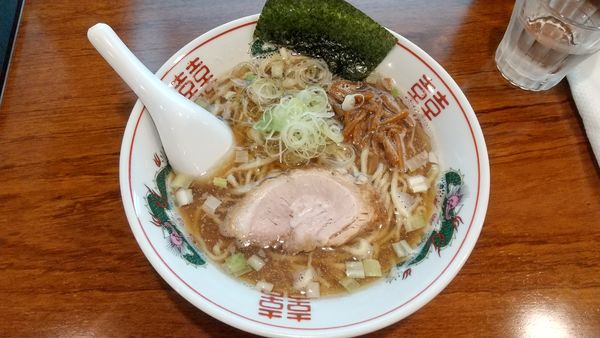 「らーめん（煮干しそば）800円」@麺庵 大和の写真