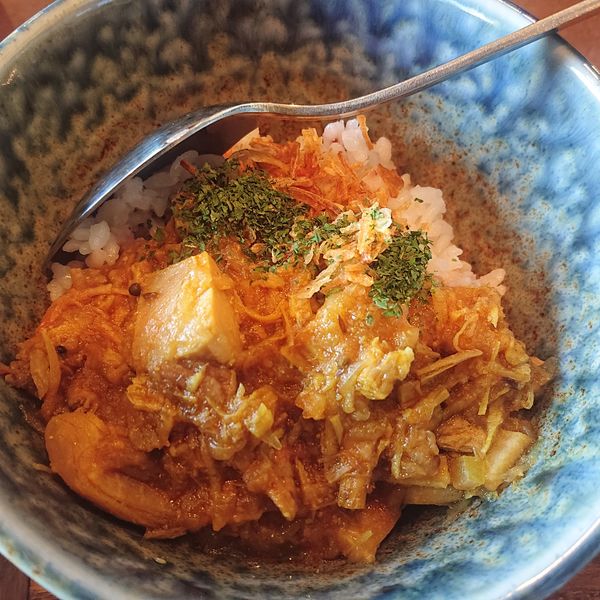 「塩ラーメン850円、ミニカレー350円」@Omirukの写真