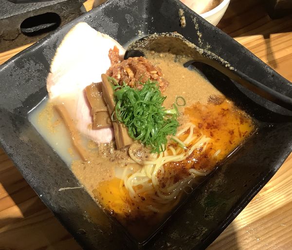 「[限定]冷やし坦々そば」@バロンヌードルの写真