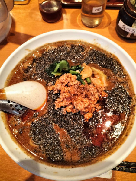 「黒胡麻坦々麺」@麺屋とりたけの写真