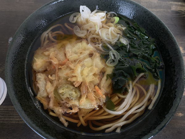 「天ぷらそば(320円)」@立喰はや川の写真