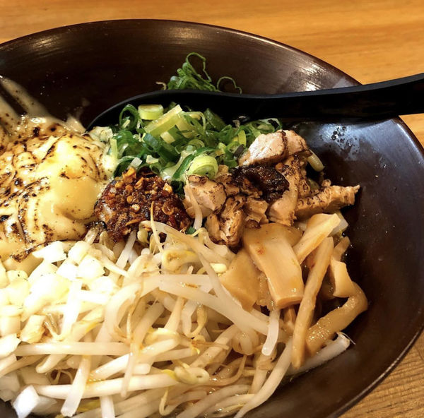 「味噌チーズまぜそば」@まぜそば 凜々亭 郡山本店の写真