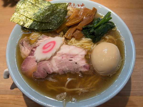 「特製中華そば　大盛」@中華そば ふるいちの写真