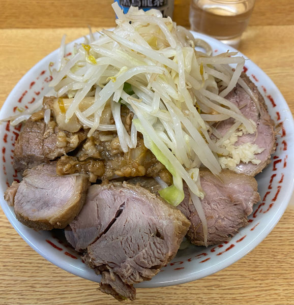 「さまし塩汁なし(小豚)  たまねぎ」@ラーメン二郎 環七新新代田店の写真