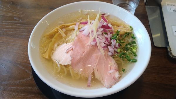 「カマス煮干しの冷やしそば(塩)¥800-」@麺堂HOMEの写真