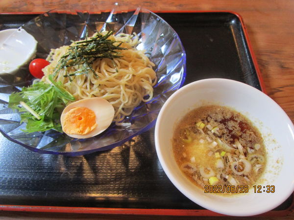 「冷やしつけ麵・チャーハンセット 990円」@美華の写真