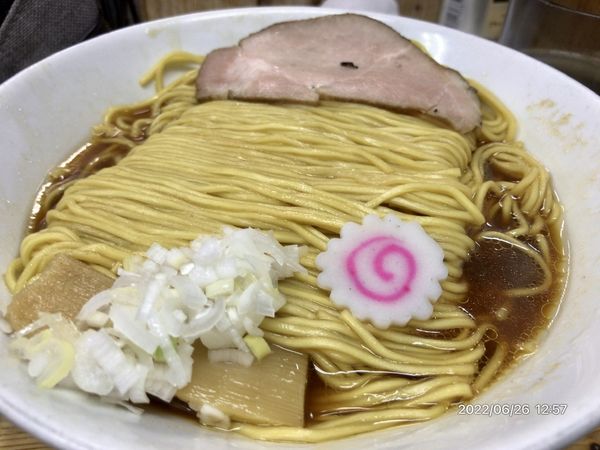 「醤油ラーメン大盛り」@まつやの写真