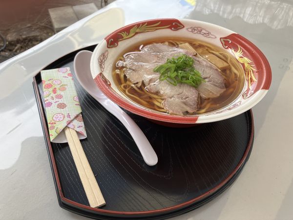 「鶏醤油らーめん」@麺処 青野 ちちぶ道の駅店の写真