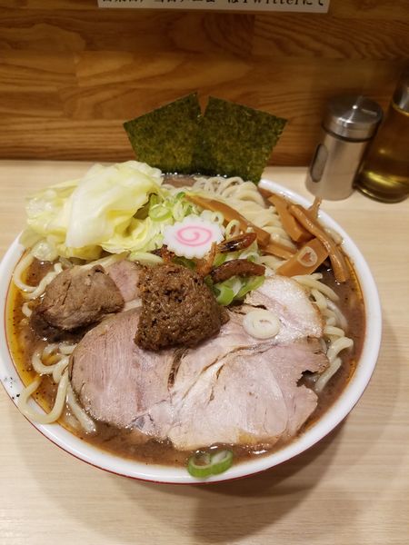 「六等星塩こってりエビSP」@麺や 六等星の写真