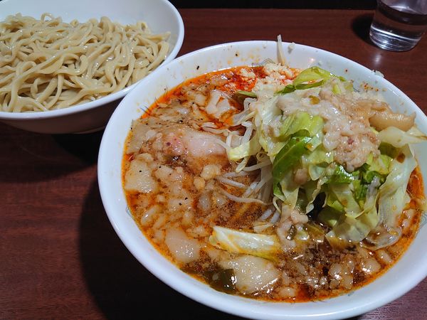 「つけ麺(麺少な目、920円)」@D麺の写真