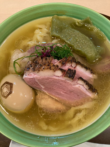 「特製手打中華そば塩」@手打麺祭 かめ囲の写真