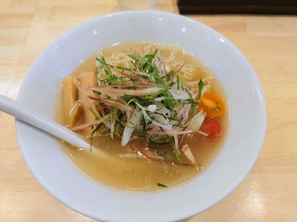 「冷やしラーメン塩」@いのちノ中華そば 龍ノ谷の写真