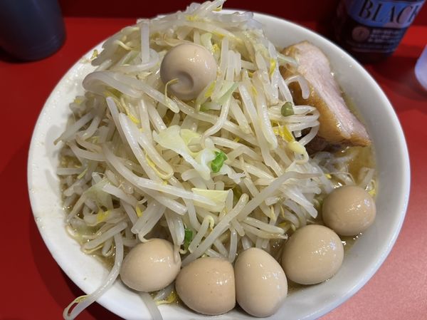「ラーメン＋うずら5個」@麺屋HEROの写真