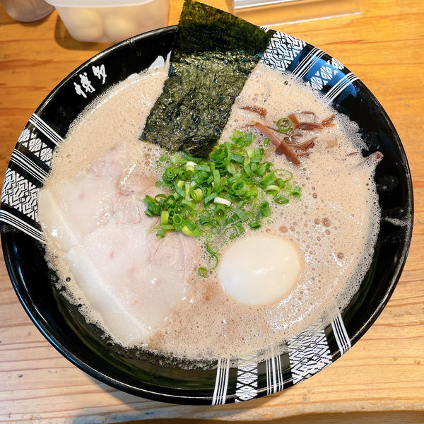 「味玉ラーメン」@博多一双 祇園店の写真