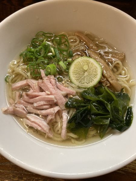 「冷やしイリコそば¥880」@中華そば いぶきの写真