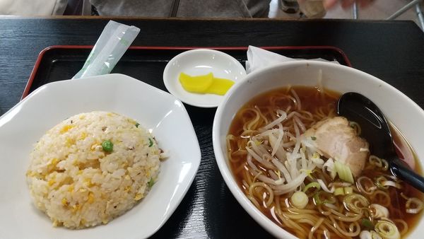 「ラーメン定食」@天心の写真