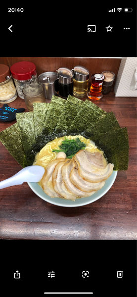 「ラーメン」@横浜家系ラーメン 魂心家 沼津店の写真