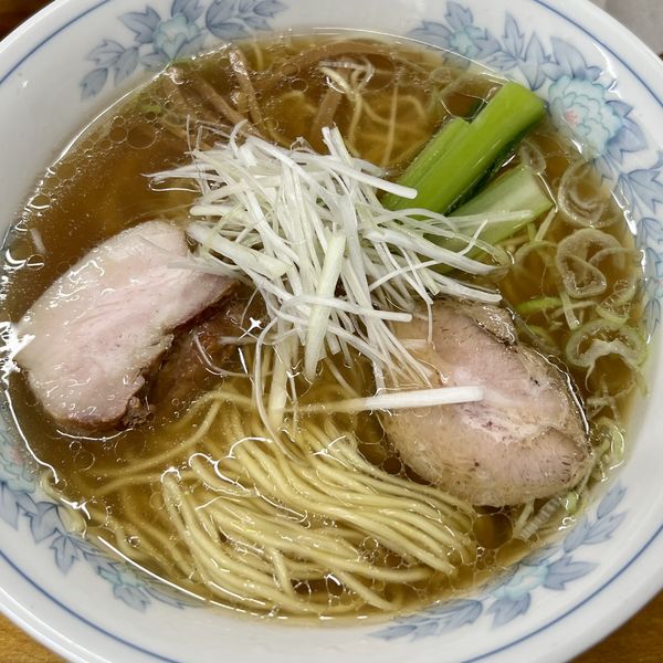 「らーめん 塩＋生ビール」@Made in Tokyo らーめん松の写真