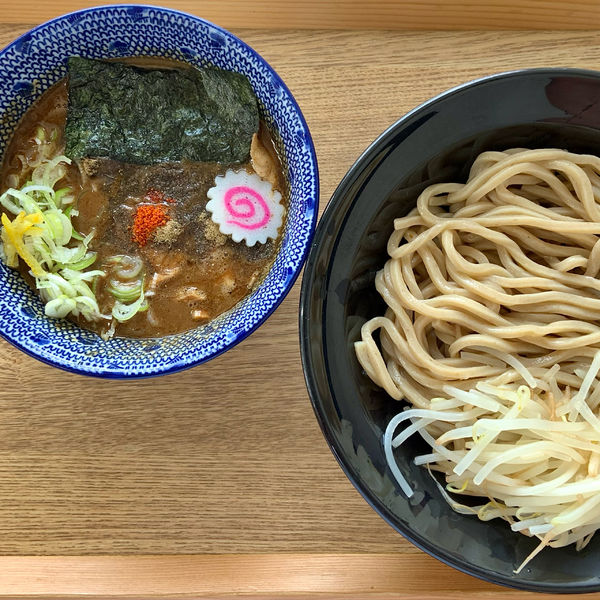 「辛つけ麺 並(800円)」@麺屋サキマサの写真