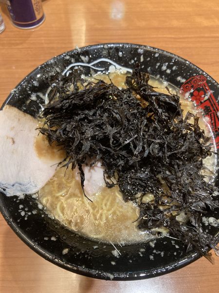「岩海苔背脂中華そば」@金澤濃厚中華そば 神仙 東京ラーメンストリート店の写真