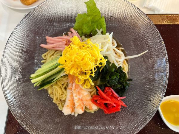 「冷やし中華」@信州伊那国際ゴルフクラブの写真