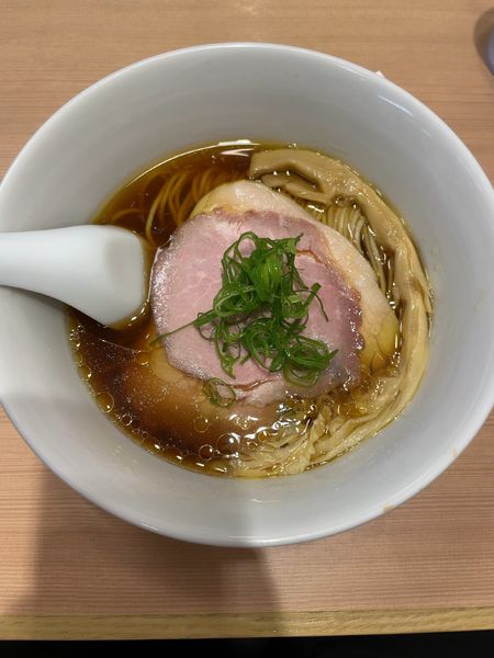 「醤油ラーメン」@らぁ麺 和來の写真